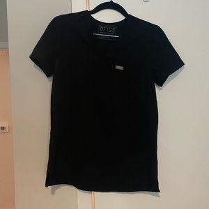 Figs black Catarina one pocket scrub top XXS